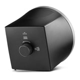 Braun BC07SB-DCF Quartz alarmur Sort, Sølv