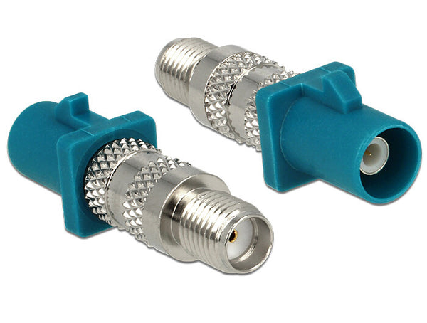 DeLOCK 88932 kabel kønsskifter FAKRA Z SMA Blå