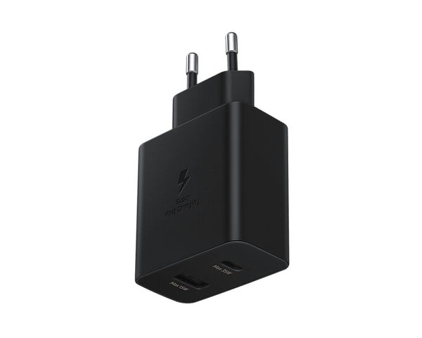 Samsung EP-TA220NBEGEU oplader til mobil enhed Hovedtelefoner, Headset, Laptop, Smartphone, SmartWatch, Tablet Sort Vekselstrøm Indendørs