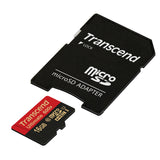 Transcend 16GB microSDHC Class 10 UHS-I (Ultimate) MLC Klasse 10