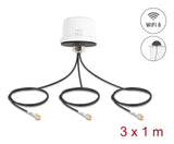 DeLOCK 81472 antenne MIMO retningsbestemt antenne 2x SMA/RP-SMA 4,5 dBi