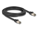 DeLOCK 80242 netværkskabel Sort 3 m Cat6a U/FTP (STP)