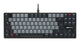 CHERRY KC 500 MX LP TKL tastatur Hjemme/kontor USB QWERTZ Tysk Sort, Grå
