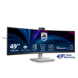 Philips 5000 series 49B2U5900CH/00 computerskærm 124 cm (48.8") 5120 x 1440 pixel Dual QHD LCD Sort