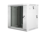 Lanberg WF02-6612-10S stativ 12U Vægmonteret stativ Hvid