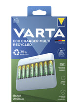 Varta Eco Charger Multi batterioplader Husholdningsbatteri USB
