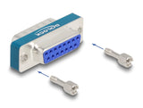 DeLOCK 66545 kabel kønsskifter D-Sub 15 pin Sølv