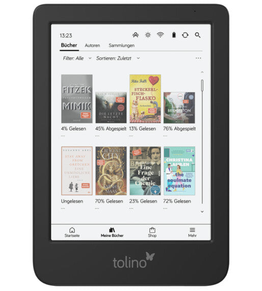 Tolino shine color e-bog-læser Berøringsskærm 16 GB Wi-Fi Sort