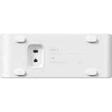 Sonos Sub 4 Sort, Hvid Aktiv subwoofer