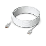 Ubiquiti UACC-Cable-Patch-EL-15M-W netværkskabel Gennemsigtig, Hvid Cat6