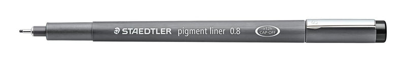 Staedtler Pigment Liner 308 fineliner Fin Sort 1 stk