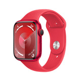 Apple Watch Series 9 45 mm Digital 396 x 484 pixel Berøringsskærm 4G Rød Wi-Fi GPS (satellit)
