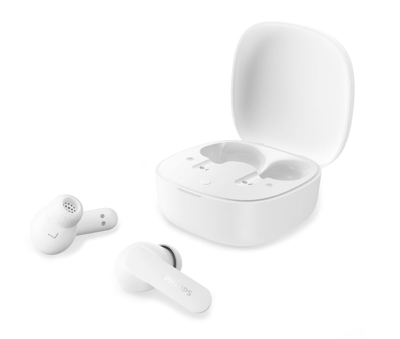 Philips TAT2100 Headset True Wireless Stereo (TWS) I ørerne Opkald/musik Bluetooth Hvid