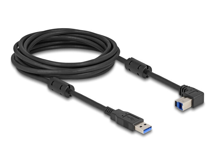DeLOCK 81107 USB-kabel USB 3.2 Gen 1 (3.1 Gen 1) 5 m USB A USB B 5 Gbit/sek. Sort