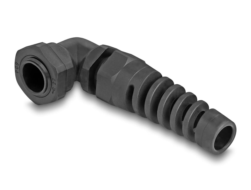DeLOCK 60569 kabelforskruning Sort Plast 1 stk