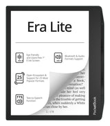 PocketBook Era Lite e-bog-læser Berøringsskærm 16 GB Wi-Fi Sort