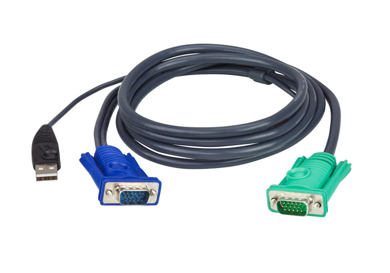 ATEN 2L-5203U KVM-kabel Sort 3 m