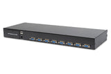 Digitus DS-72210-2US rack-konsol 43,2 cm (17") 1280 x 1024 pixel Sort 1U