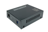 LevelOne GVT-2013 netværksomformer til medie 1000 Mbit/s 850 nm Multitilstand Grå