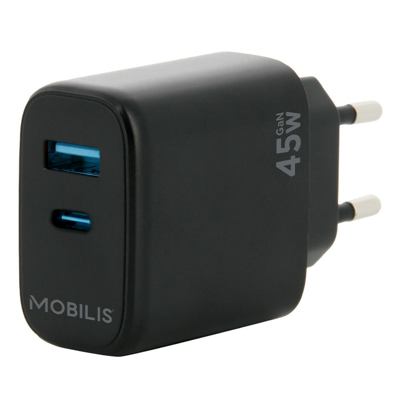 Mobilis 001363 oplader til mobil enhed Universel Sort Vekselstrøm Automatisk