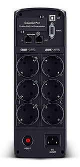 CyberPower CP1350EPFCLCD UPS-enhed Interaktivt indgangsstik 1,35 kVA 810 W 6 AC stikkontakt(er)