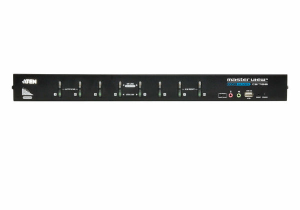 ATEN CS1768 KVM Switch Blå