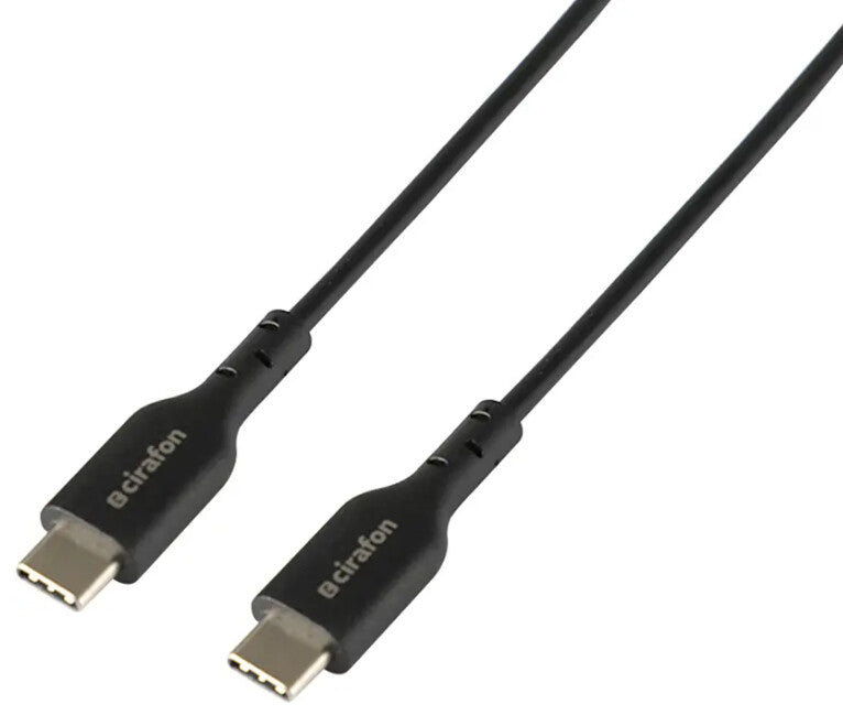 Cirafon CFPS-CC-BLACK USB-kabel USB 2.0 0,15 m USB C
