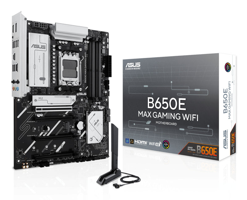 ASUS B650E MAX GAMING WIFI AMD B650 Sokkel AM5 ATX