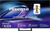Hisense 55E8Q 139,7 cm (55") 4K Ultra HD Smart TV Wi-Fi Sort, Grå 600 cd/m²