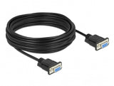 DeLOCK 87783 serielkabel Sort 10 m DB-9