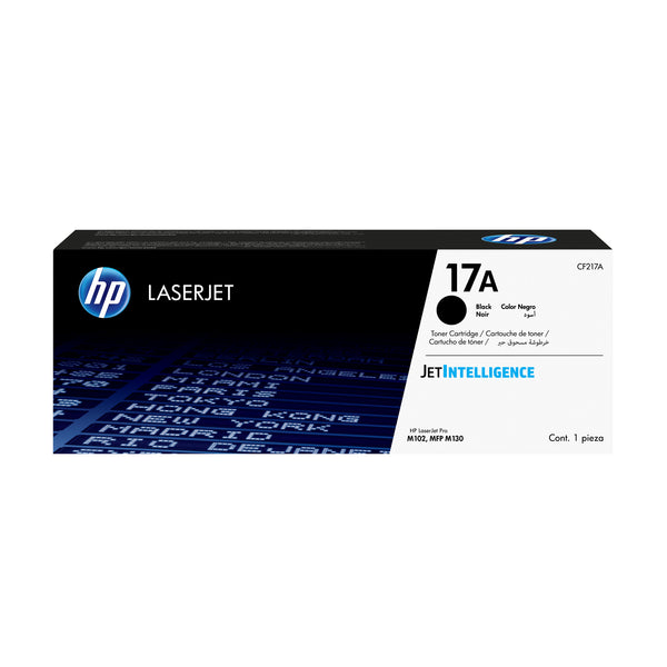 HP Original 17A LaserJet-tonerpatron, sort