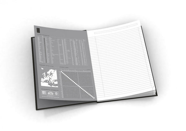 Oxford 100105183 blok og notesblok A4 Sort