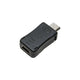 LogiLink AU0010 kabel kønsskifter Micro USB Mini USB Sort