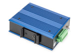 Digitus DN-651118 netværksswitch Ikke administreret L2 Gigabit Ethernet (10/100/1000) Sort, Blå