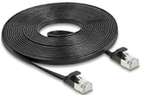 DeLOCK 81167 netværkskabel Sort 5 m Cat6a U/FTP (STP)