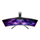 AOC AGON PRO AG346UCD computerskærm 86,4 cm (34") 3440 x 1440 pixel Wide Quad HD QD-OLED Sort, Grå