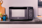 Beko MOC20100BFB mikrobølgeovn Sort Solo mikroovn Bordplade 20 L 700 W