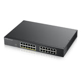 Zyxel GS1900-24EP Administreret L2 Gigabit Ethernet (10/100/1000) Strøm over Ethernet (PoE) Sort