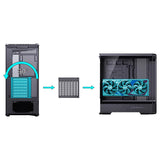 Jonsbo D400 Midi Tower Sort