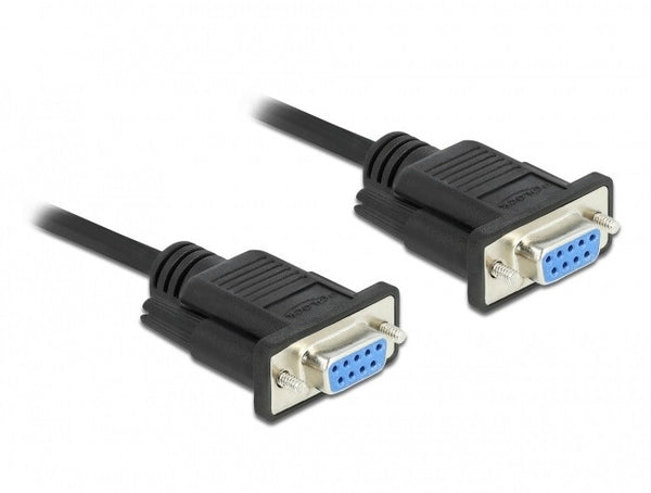 DeLOCK 87783 serielkabel Sort 10 m DB-9