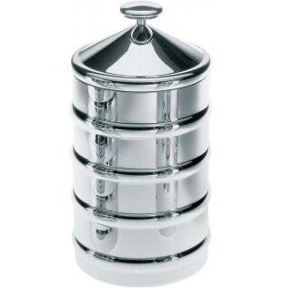 Alessi CB03 enhed til madopbevaring Rund Krukke 1,14 L Rustfrit stål