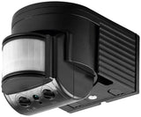 Goobay 96001 bevægelsessensor Passiv infrarød (PIR) sensor Ledningsført Væg Sort