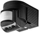Goobay 96001 bevægelsessensor Passiv infrarød (PIR) sensor Ledningsført Væg Sort