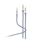 Flexline FL31-32041 lydkabel 3 m 3.5mm 2 x RCA Blå