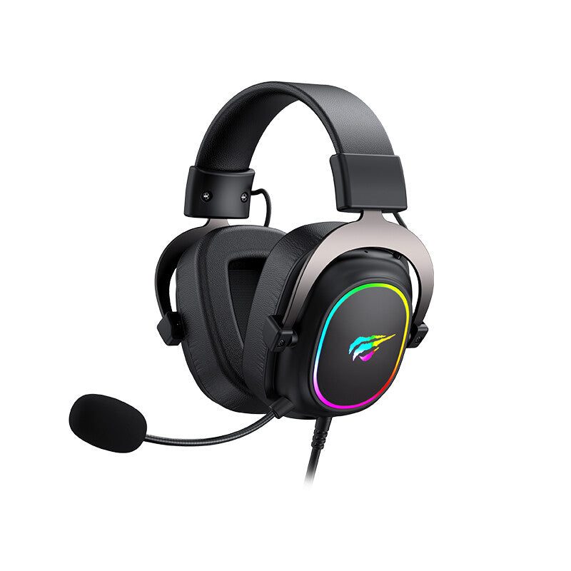Havit H2002P hovedtelefoner/headset Ledningsført Spil Sort