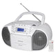 Sencor SPT 3907 W bærbar stereosystem Digital 4 W FM Hvid MP3-afspilning