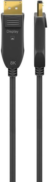 Goobay 64867 DisplayPort kabel 20 m Sort