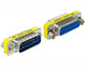DeLOCK 65481 kabel kønsskifter VGA Sølv