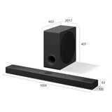 LG S80TY Sort 3.1.3 kanaler 480 W