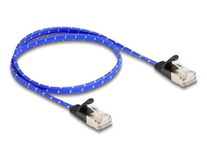 DeLOCK 80382 netværkskabel Blå 0,5 m Cat6a U/FTP (STP)